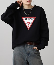 GUESS JEANS アイコニック トライアングルクルーネックスウェット