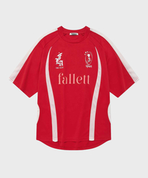 Fallett（ファレット）の「sports club football jersey red（Tシャツ/カットソー・メンズ）」