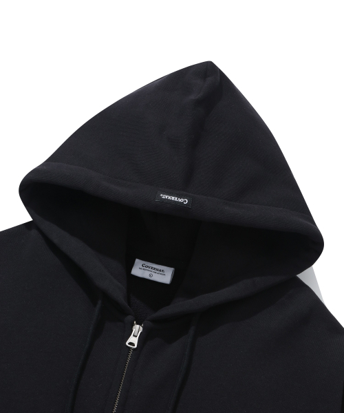 COVERNAT（カバーナット）の「スモールアセンティックフードパーカージップアップブラック（パーカー・レディース・その他・SMALL/MEDIUM/LARGE/X-LARGE）」の2枚目の写真