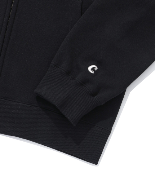 COVERNAT（カバーナット）の「スモールアセンティックフードパーカージップアップブラック（パーカー・レディース・その他・SMALL/MEDIUM/LARGE/X-LARGE）」の7枚目の写真