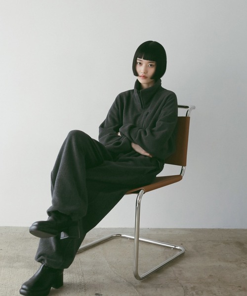 Fleece Halfzip Combinaison（つなぎ/オールインワン）｜anuke