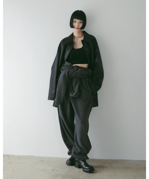 Fleece Halfzip Combinaison（つなぎ/オールインワン）｜anuke