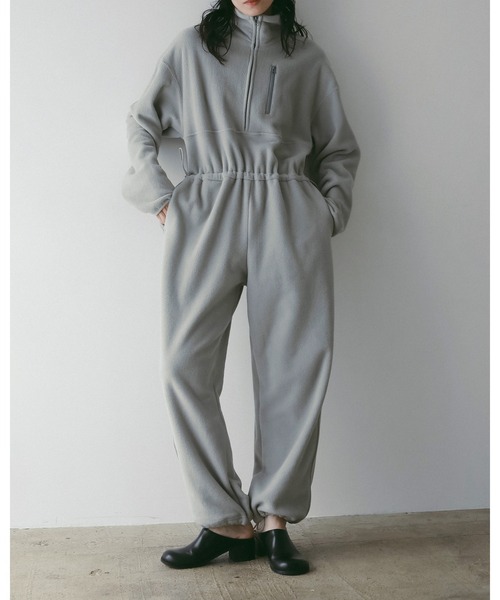 Fleece Halfzip Combinaison（つなぎ/オールインワン）｜anuke