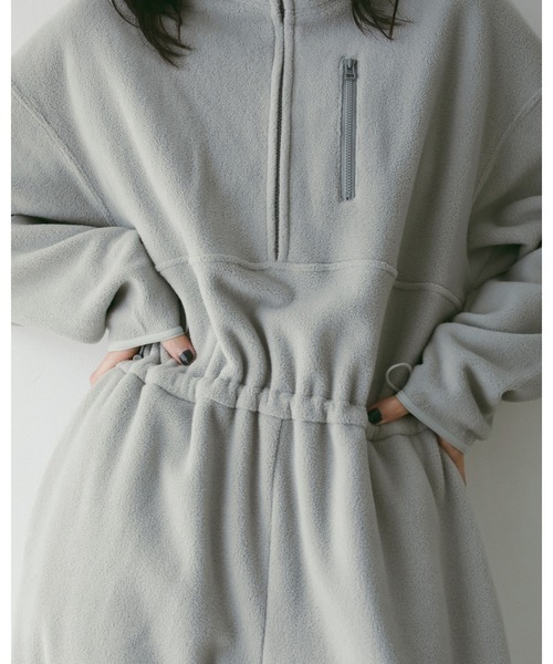 Fleece Halfzip Combinaison（つなぎ/オールインワン）｜anuke