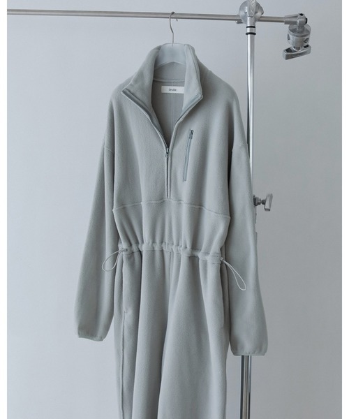 Fleece Halfzip Combinaison（つなぎ/オールインワン）｜anuke