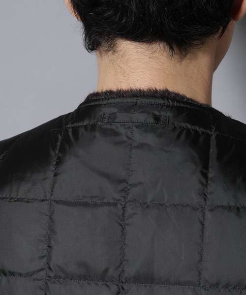 NANO universe（ナノユニバース）の「｢西川ダウン(R)｣ FUSIONSYSTEMフェイクファーベスト（ダウンベスト・メンズ・ブラウン・M/L）」の20枚目の写真