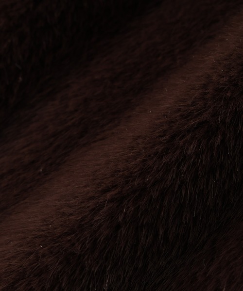 NANO universe（ナノユニバース）の「｢西川ダウン(R)｣ FUSIONSYSTEMフェイクファーベスト（ダウンベスト・メンズ・ブラウン・M/L）」の13枚目の写真