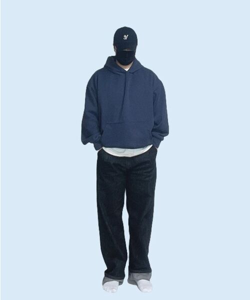 CHAMBROS（チャンブロス）の「ノンフェイドワイドデニムパンツ[オールブラック]（デニムパンツ・レディース・その他・SMALL/MEDIUM/LARGE/X-LARGE/XX-LARGE）」の9枚目の写真