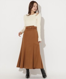 AND COUTURE（アンドクチュール）の「ベルト付きマーメイドスカート（スカート）」