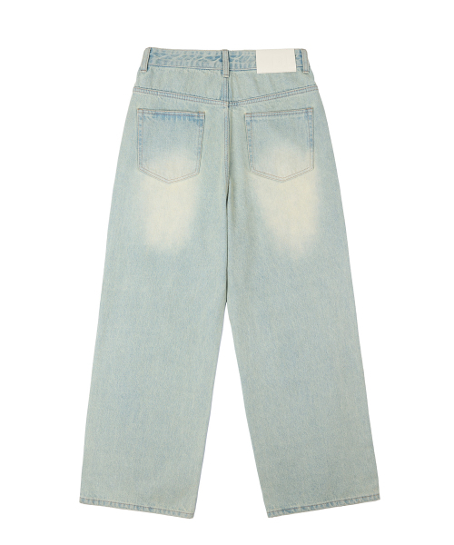 DECET(デケト)の「Tin Washed Wide Jeans DCPT059GNBlueB(デニムパンツ・レディース・その他・26/28/30/32/34)」の7枚目の写真