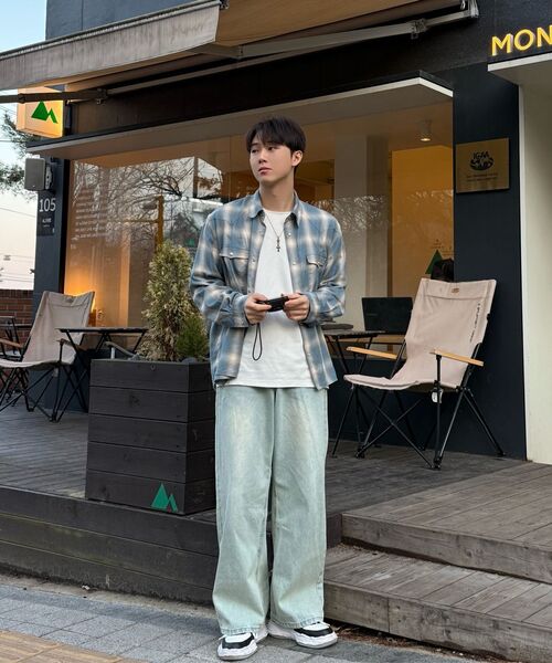 DECET(デケト)の「Tin Washed Wide Jeans DCPT059GNBlueB(デニムパンツ・レディース・その他・26/28/30/32/34)」の11枚目の写真