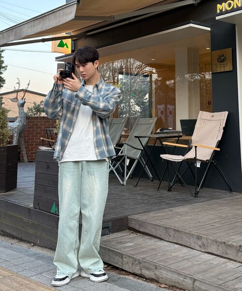 DECET(デケト)の「Tin Washed Wide Jeans DCPT059GNBlueB(デニムパンツ・レディース・その他・26/28/30/32/34)」の16枚目の写真