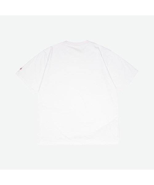 WEIRDWORLD(ウィアード ワールド)の「ベーシックウェーブロゴTシャツホワイト(Tシャツ/カットソー・レディース・ホワイト・LARGE/X-LARGE/MEDIUM)」の2枚目の写真