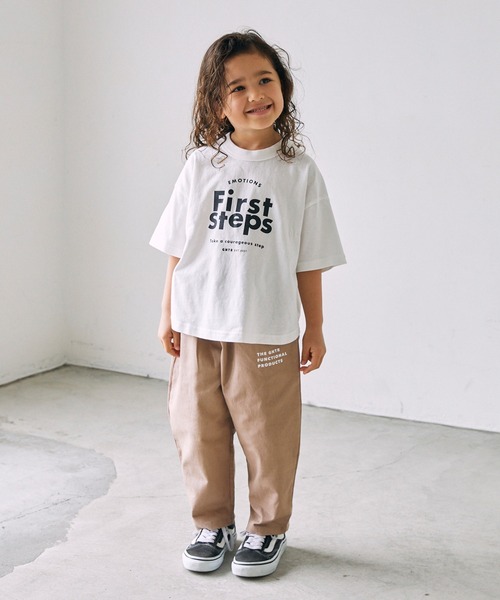 GENERATOR(ジェネレーター)の「ジェネレーター First Steps Tシャツ(Tシャツ/カットソー・キッズ・ブラック/チャコールグレー/ホワイト・L/XL/M)」の6枚目の写真