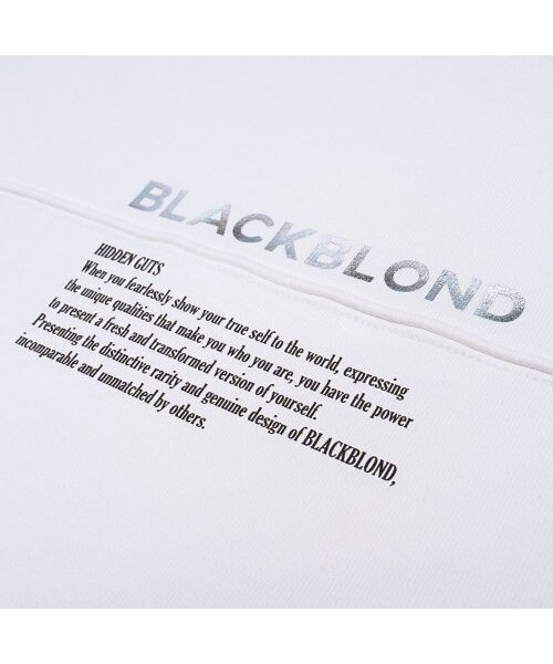BLACK BLOND(ブラック ブロンド)の「ビビディヒドンフリーダムフードパーカー(ホワイト)(パーカー・レディース・その他・X-LARGE/MEDIUM/LARGE)」の8枚目の写真