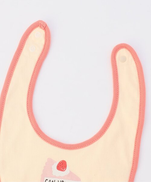 Ampersand（アンパサンド）の「【2Pセット】Girlスタイ（スタイ/よだれかけ・キッズ・ピンク・90）」の5枚目の写真