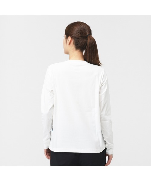 phenix（フェニックス）の「フェニックス phenix トレッキング 長袖Ｔシャツ（Tシャツ/カットソー・レディース・オフホワイト/ライラック・M/L/S/XL）」の4枚目の写真