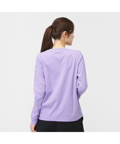 phenix（フェニックス）の「フェニックス phenix トレッキング 長袖Ｔシャツ（Tシャツ/カットソー・レディース・オフホワイト/ライラック・M/L/S/XL）」の3枚目の写真