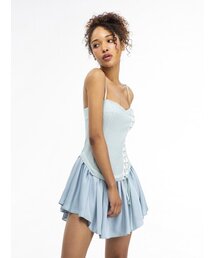 CAPRICIEUX（カプリシュー）の「Selene dress (LIGHTBLUE)（ワンピース）」