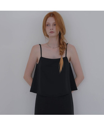 Silky Set-up Sleeveless [Black]