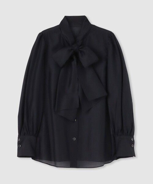 allureville(アルアバイル)の「オーガンザボウブラウス(シャツ/ブラウス・レディース・ホワイト/イエロー/ネイビー/ピンク・2)」の21枚目の写真