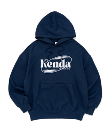 OVAL VINYLS HOOD (DARK BLUE)
