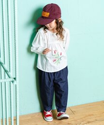 Boribon（ボリボン）の「リボンモチーフココデニムパンツ（デニムパンツ）」