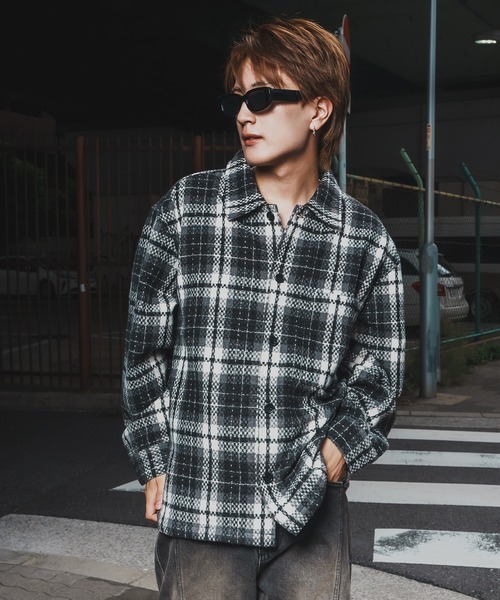 En serio TOKYO(エンソリオトーキョー)の「チェックカバーオール(カバーオール・メンズ・A/C/B・MEDIUM/LARGE/SMALL)」の5枚目の写真