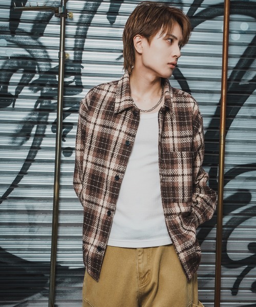 En serio TOKYO(エンソリオトーキョー)の「チェックカバーオール(カバーオール・メンズ・A/C/B・MEDIUM/LARGE/SMALL)」の17枚目の写真