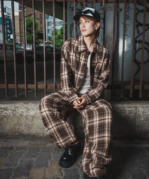 En serio TOKYO(エンソリオトーキョー)の「チェックカバーオール(カバーオール・メンズ・A/C/B・MEDIUM/LARGE/SMALL)」の20枚目の写真