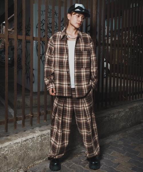 En serio TOKYO(エンソリオトーキョー)の「チェックカバーオール(カバーオール・メンズ・A/C/B・MEDIUM/LARGE/SMALL)」の21枚目の写真