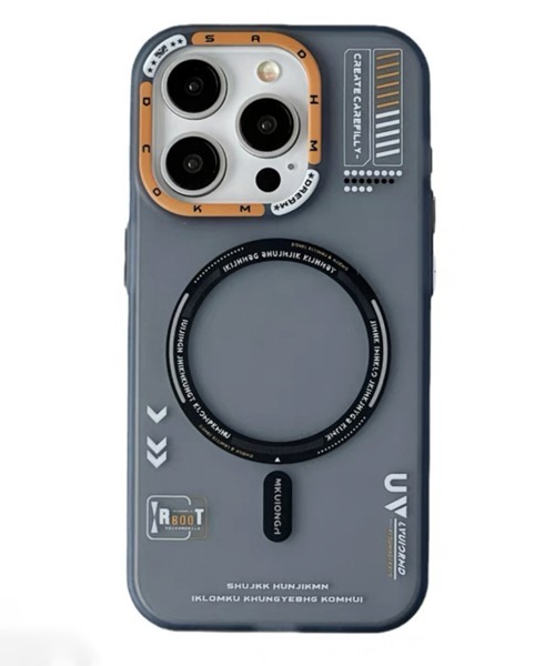 Fun & Daily(ファンアンドデイリー)の「Magsafe対応 Technical iPhone 16 17 Pro ProMax Case / アイフォンケース(スマホケース/カバー・メンズ・パープル/ブラック/ホワイト・iPhone 16 Pro/iPhone 17/iPhone 17 Pro/iPhone 16/iPhone 17 Pro Max/iPhone 16 Pro Max)」の2枚目の写真