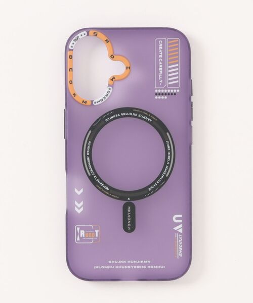 Fun & Daily(ファンアンドデイリー)の「Magsafe対応 Technical iPhone 16 17 Pro ProMax Case / アイフォンケース(スマホケース/カバー・メンズ・パープル/ブラック/ホワイト・iPhone 16 Pro/iPhone 17/iPhone 17 Pro/iPhone 16/iPhone 17 Pro Max/iPhone 16 Pro Max)」の13枚目の写真