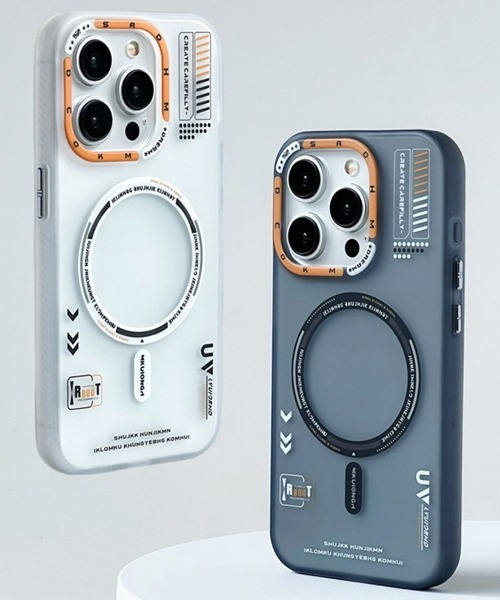 Fun & Daily(ファンアンドデイリー)の「Magsafe対応 Technical iPhone 16 17 Pro ProMax Case / アイフォンケース(スマホケース/カバー・メンズ・パープル/ブラック/ホワイト・iPhone 16 Pro/iPhone 17/iPhone 17 Pro/iPhone 16/iPhone 17 Pro Max/iPhone 16 Pro Max)」の4枚目の写真