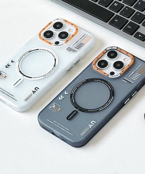 Fun & Daily(ファンアンドデイリー)の「Magsafe対応 Technical iPhone 16 17 Pro ProMax Case / アイフォンケース(スマホケース/カバー・メンズ・パープル/ブラック/ホワイト・iPhone 16 Pro/iPhone 17/iPhone 17 Pro/iPhone 16/iPhone 17 Pro Max/iPhone 16 Pro Max)」の5枚目の写真