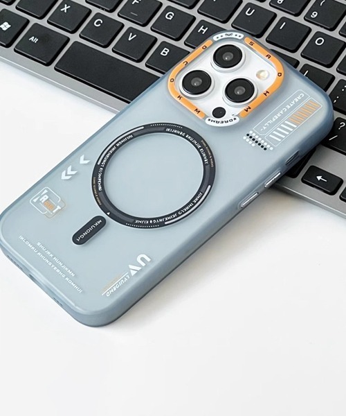 Fun & Daily(ファンアンドデイリー)の「Magsafe対応 Technical iPhone 16 17 Pro ProMax Case / アイフォンケース(スマホケース/カバー・メンズ・パープル/ブラック/ホワイト・iPhone 16 Pro/iPhone 17/iPhone 17 Pro/iPhone 16/iPhone 17 Pro Max/iPhone 16 Pro Max)」の9枚目の写真