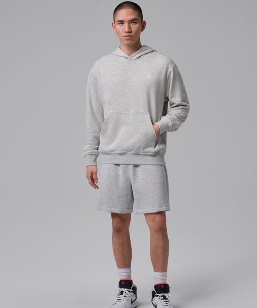 JORDAN BRAND(ジョーダンブランド)の「JORDAN BRAND M J BRK FLC PO LB / ジョーダン ブランド ブルックリン LB フリース プルオーバー L/S フーディ / NIKE【SP】(パーカー・メンズ・グレー・M/S/XXL/XL/L)」の2枚目の写真