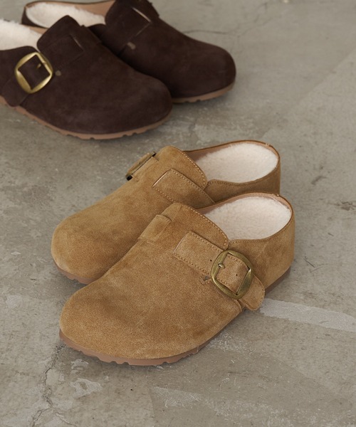 RAY CASSIN（レイカズン）の「厚底スリッポン（スリッポン・レディース・ブラウン/キャメル・S/M/L）」の3枚目の写真