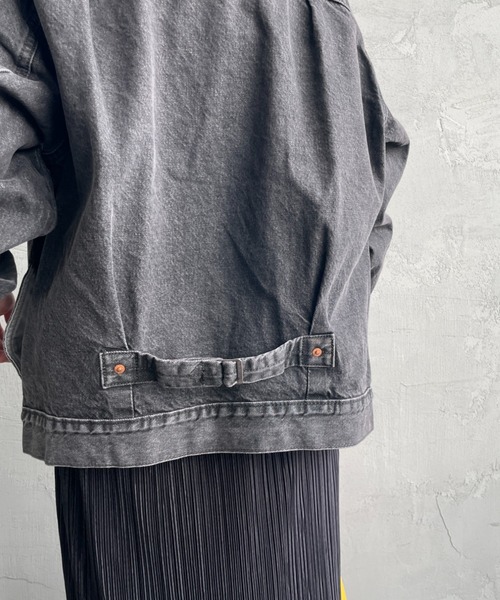 Levi's（リーバイス）の「[LEVI’S/リーバイス] TYPE 1 TRUCKER デニムジャケット（デニムジャケット・レディース・ブラック/ライトインディゴブルー・M/S/L/XL）」の22枚目の写真
