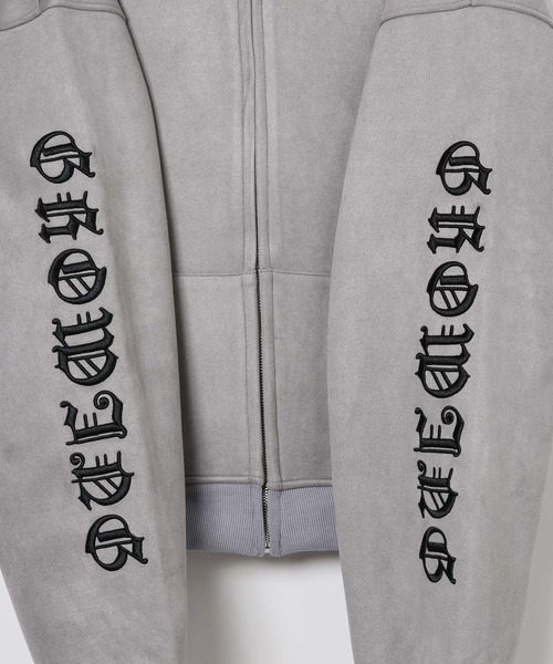 LAND MUSEUM（ランドミュージアム）の「LAND MUSEUM／ゴシックショートジップ（パーカー・メンズ・ブラック/グレー・LARGE/MEDIUM）」の9枚目の写真