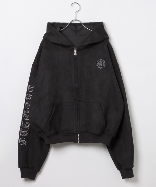 LAND MUSEUM（ランドミュージアム）の「LAND MUSEUM／ゴシックショートジップ（パーカー・メンズ・ブラック/グレー・LARGE/MEDIUM）」の15枚目の写真