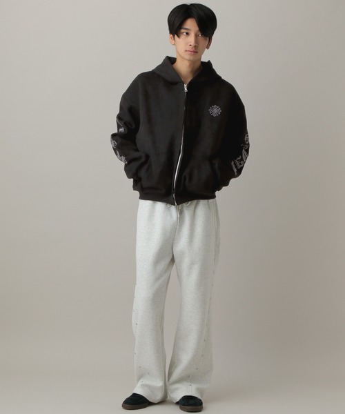 LAND MUSEUM（ランドミュージアム）の「LAND MUSEUM／ゴシックショートジップ（パーカー・メンズ・ブラック/グレー・LARGE/MEDIUM）」の20枚目の写真