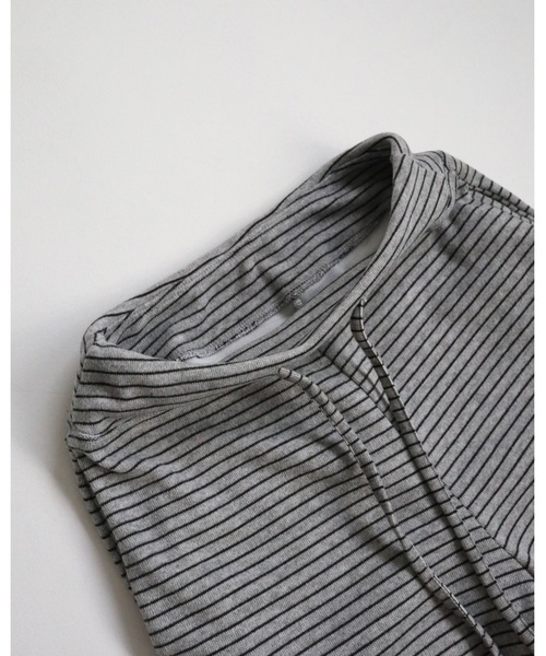 jumelle（ジュメロ）の「ヒートボーダーパンツ（スウェットパンツ・レディース・グレー・SMALL/MEDIUM）」の2枚目の写真