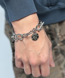 WOODENDOLL（ウッディンドール）の「WOODEN DOLL (ウッディンドール) コインチャーム BIGチェーンブレスレット（ブレスレット）」