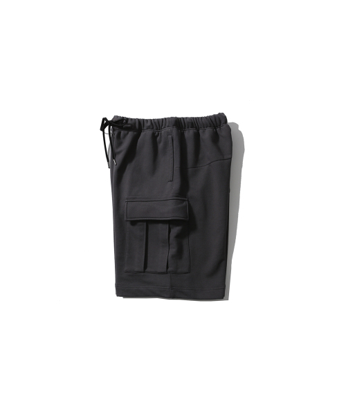 MOIF（モイフ）の「[SS25] OVER MIL SWEAT SHORTS / CHARCOAL（その他パンツ・メンズ・その他・S/M/L）」の2枚目の写真