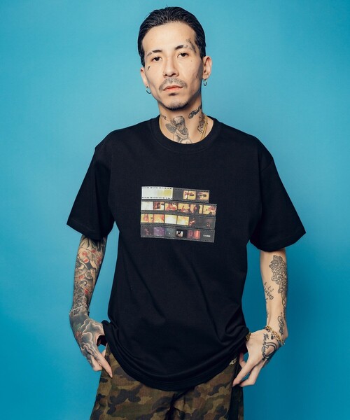 Subciety(サブサエティ)の「Reversal film tee(Tシャツ/カットソー・メンズ・ブラック/ホワイト・SMALL/MEDIUM/LARGE/X-LARGE/XX-LARGE)」の13枚目の写真