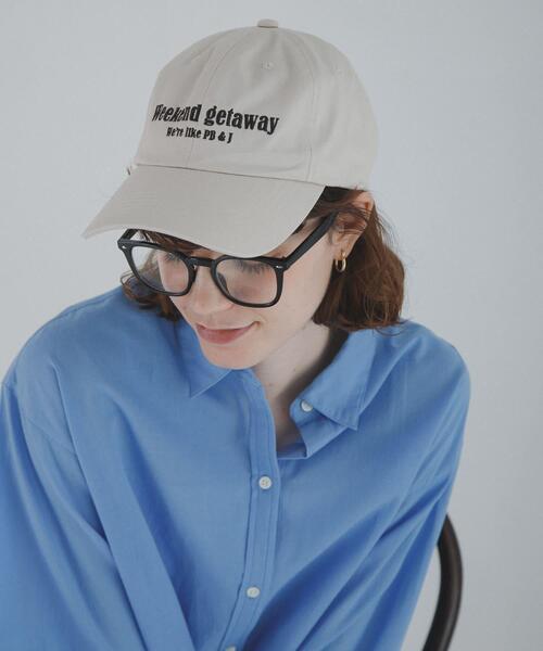 URBAN RESEARCH Sonny Label（アーバンリサーチサニーレーベル）の「WEEKEND GETAWAY CAP（キャップ・レディース・グリーン/ライトグレー/バーガンディー・ONE）」の2枚目の写真