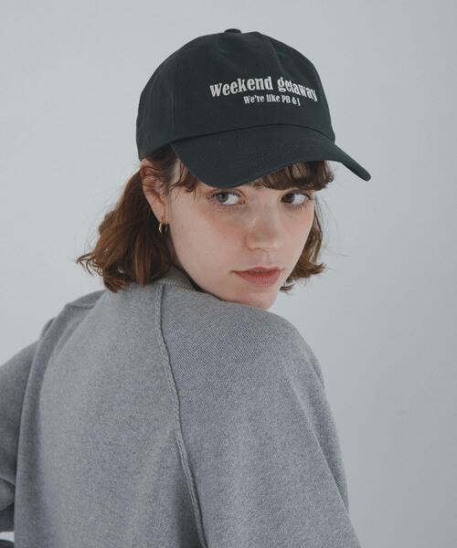 URBAN RESEARCH Sonny Label（アーバンリサーチサニーレーベル）の「WEEKEND GETAWAY CAP（キャップ・レディース・グリーン/ライトグレー/バーガンディー・ONE）」の15枚目の写真
