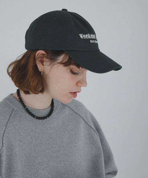 URBAN RESEARCH Sonny Label（アーバンリサーチサニーレーベル）の「WEEKEND GETAWAY CAP（キャップ・レディース・グリーン/ライトグレー/バーガンディー・ONE）」の8枚目の写真