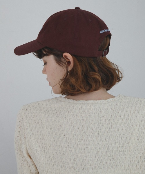 URBAN RESEARCH Sonny Label（アーバンリサーチサニーレーベル）の「WEEKEND GETAWAY CAP（キャップ・レディース・グリーン/ライトグレー/バーガンディー・ONE）」の13枚目の写真